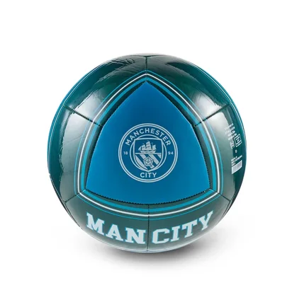 Футбольний м'яч Puma Mcfc Culture Green/Blue 084976-13