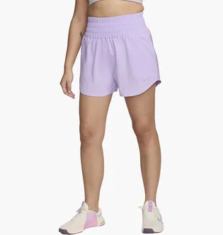 Шорты женские Nike One Dri-Fit Ultra High-Waisted 3 Brief-Lined Shorts Violet DX6642-512