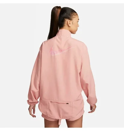 Вітровка жіноча Nike W Dri-Fit Swoosh Hbr Jkt Peach FB4694-618