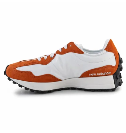 Кроссовки мужские New Balance 327 White/Orange U327LF