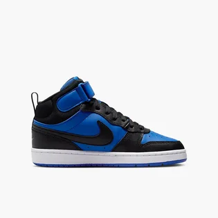 Кроссовки детские Nike Сourt Borough Mid 2 (Gs) Blue/Black CD7782-404