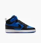 Кроссовки детские Nike Сourt Borough Mid 2 (Gs) Blue/Black CD7782-404