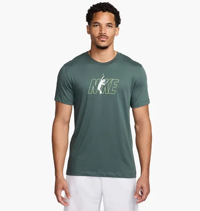 Футболка мужская Nike Court Tee Shirt Green FV8434-338