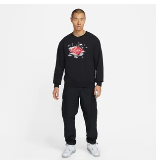 Свитшот мужской Air Jordan M J Ess Stmt Flc Gfx Crew Black Dh9035-010