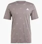 Футболка чоловіча Adidas Seasonal Essentials Monogram Graphic Grey IU0283