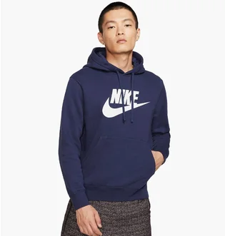 Худи мужское Nike M NSW CLUB HOODIE PO BB GX Blue BV2973-410
