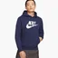 Худи мужское Nike M NSW CLUB HOODIE PO BB GX Blue BV2973-410