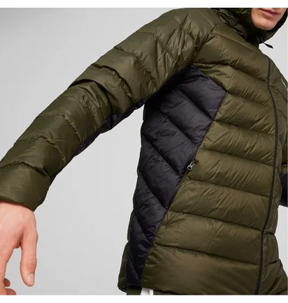Куртка чоловіча Puma Packlite Down Jacket Olive 849355-70