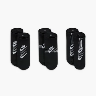 Носки женские Nike Everyday Plus Ltwt Ns Black (3 пары) DH5474-903