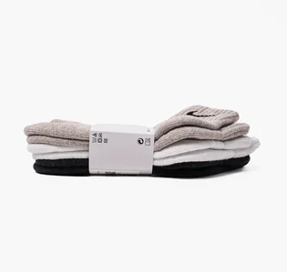 Шкарпетки унісекс Nike Cushion Quarter Training (3 пари, утеплені) Black/Grey/White SX4926-901