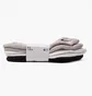 Шкарпетки унісекс Nike Cushion Quarter Training (3 пари, утеплені) Black/Grey/White SX4926-901