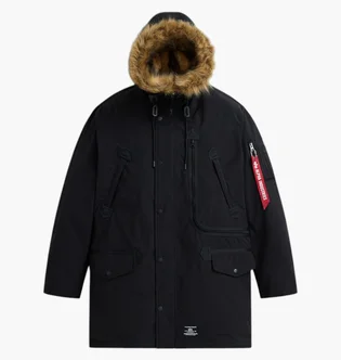 Парка мужская Alpha Industries N-3B Alpine Parka Gen Ii Black MJN53501C1-001
