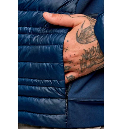 Куртка чоловіча Saucony Hurricane Insulated Jacket Blue SAM800350-NV