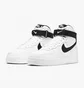Кроссовки мужские Nike Air Force 1 07 High White CT2303-100