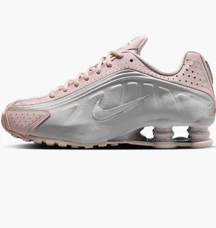 Кроссовки женские Nike Shox R4 Metallic/Pink AR3565-600
