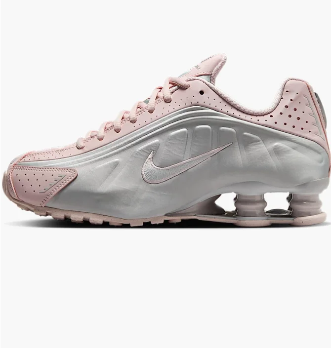 Кроссовки женские Nike Shox R4 Metallic/Pink AR3565-600