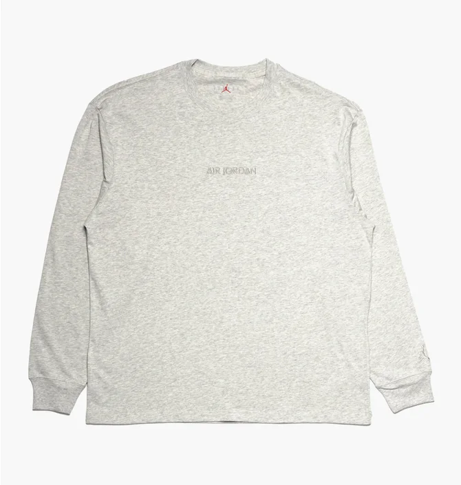 Лонгслів чоловічий Air Jordan Wordmark Longsleeve White FJ0702-050