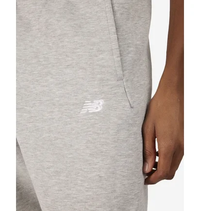 Штаны мужские New Balance Brushed Back Small Logo Joggers Grey MP41503AG