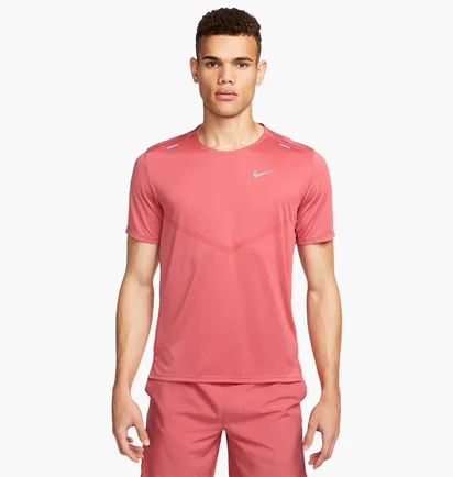 Футболка чоловіча Nike Rise 365 Dri-Fit Short-Sleeve Running Top Pink CZ9184-655