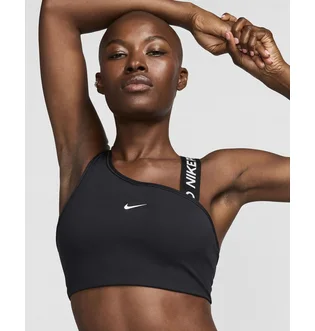 Топ женский Nike Pro Swoosh Asymmetrical Black FV6526-010