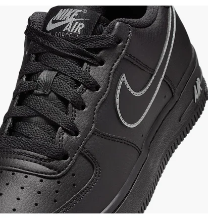 Кроссовки детские Nike Air Force 1 Gs Black IF6158-010