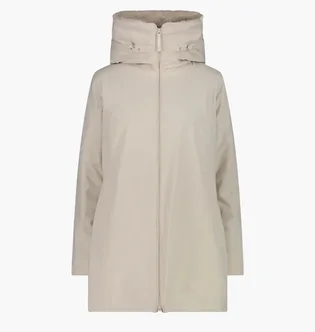 Куртка женская CMP Fix Hood Twill Beige 34K0236F-A238