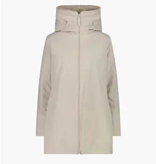 Куртка женская CMP Fix Hood Twill Beige 34K0236F-A238