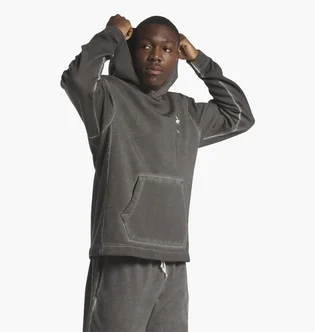 Худі чоловіче Reebok Basketball Court Top Bi-Dye Grey IA2416
