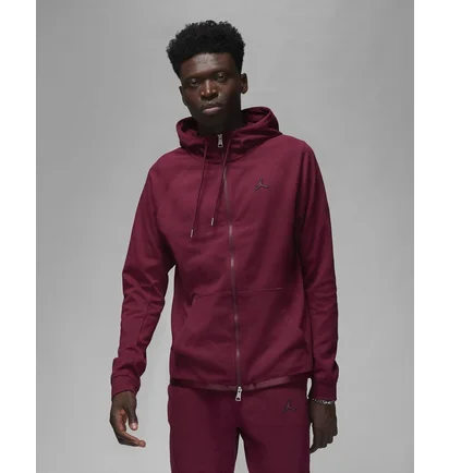 Толстовка чоловіча Air Jordan Essentials Full-Zip Hooded Warmup Jacket Bordo Dj0886-680