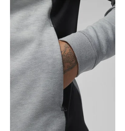 Толстовка чоловіча Air Jordan Dri-Fit Sport Full-Zip Hoodie Grey Dq7323-091
