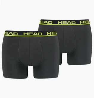 Труси чоловічі HEAD Basic Boxer Grey (2 шт) 701202741-009