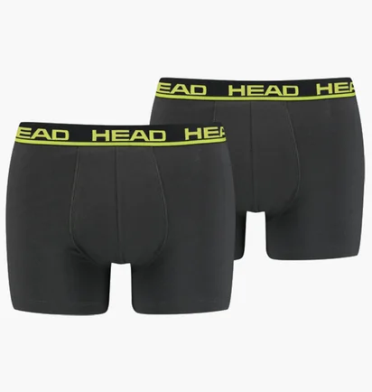 Труси чоловічі HEAD Basic Boxer Grey (2 шт) 701202741-009
