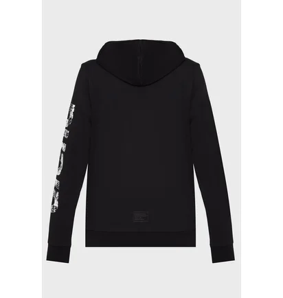 Толстовка женская Arena Brushed Hooded F/Z Jacket Black 007685-500