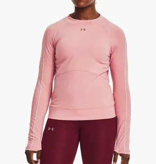 Лонгслив женский Under Armour Rush Coldgear Long Sleeve Training Top Pink 1365721-663