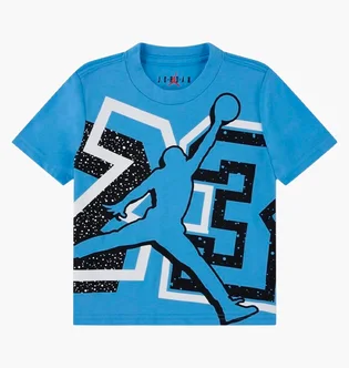 Футболка дитяча Air Jordan Split 23 Splatter Light Blue/Multi 85F648-B9F
