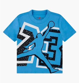 Футболка дитяча Air Jordan Split 23 Splatter Light Blue/Multi 85F648-B9F