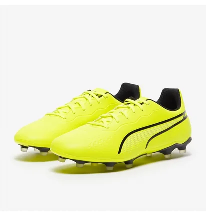 Бутсы унисекс Puma King Match Fg/Ag Yellow 107570-04