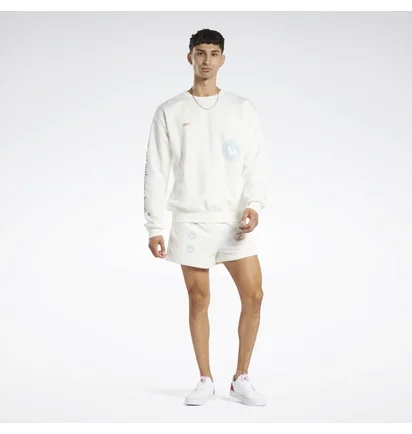 Свитшот мужской Reebok Classics Good Vibes White HT6116
