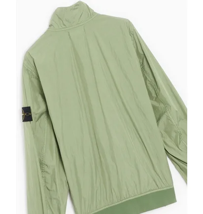 Ветровка мужская Stone Island Logo Patch Waterproof Windbreaker Green 781542822-V0055