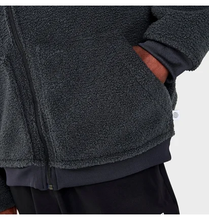 Свитшот мужской Adidas Sportswear Polar Fleece Full-Zip Hooded Sweatshirt Black Hg2076