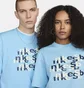 Футболка унисекс Nike Sb Tee Oc Repeat Brd Light Blue FV3494-407