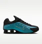 Кросівки чоловічі Nike Shox R4 Reflective Black/Turquoise IF4849-500