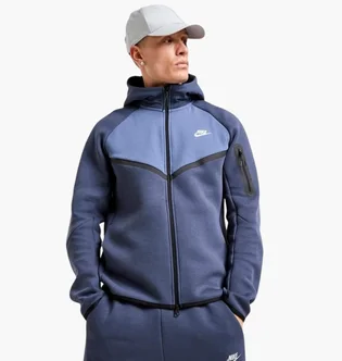 Толстовка мужская Nike Tech Fleece Blue IH4302-437
