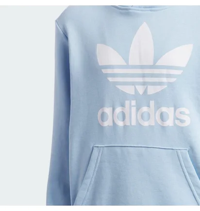 Худі дитяче Adidas Originals Trefoil Light Blue FI0694