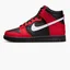 Кроссовки детские Nike Dunk High Deadpool Red/Black DB2179-003
