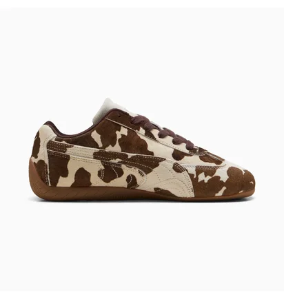 Кроссовки женские Puma Speedcat Cow Beige/Brown 406141-01