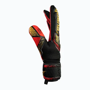 Перчатки вратарские мужские Reusch Attrakt Silver Black/Red 5570215-7075