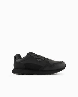 Кроссовки мужские Armani Exchange Tone-On-Tone Black XUX205-XV869-K001