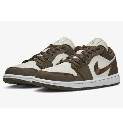 Кроссовки женские Air Jordan Low Se Beige/Olive DV0426-301