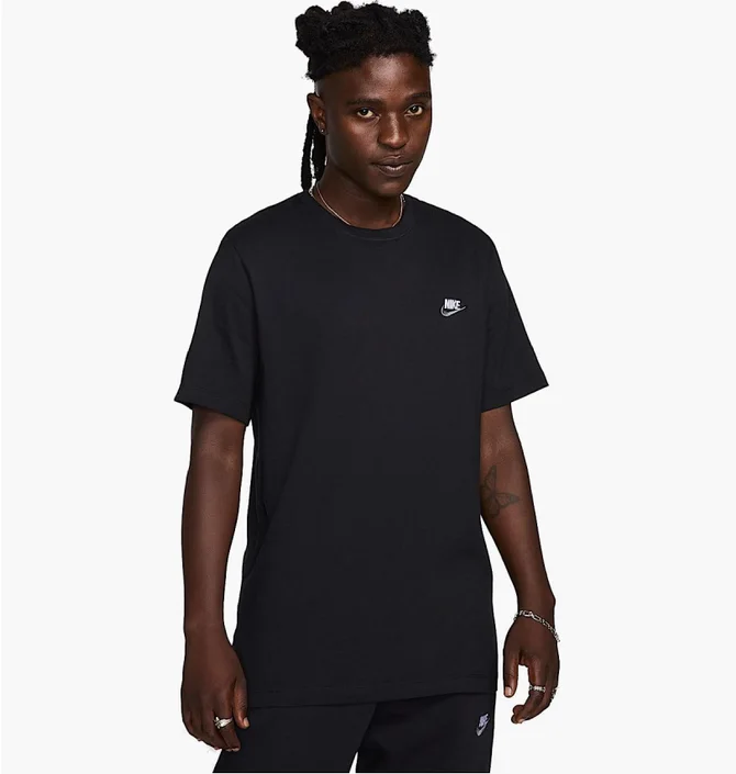 Футболка мужская Nike Nsw Club Dt Tee Black FD1184-013